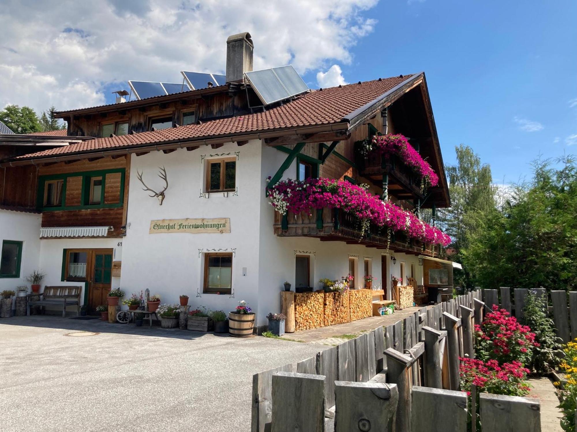 Oefnerhof Appartement Leutasch Buitenkant foto