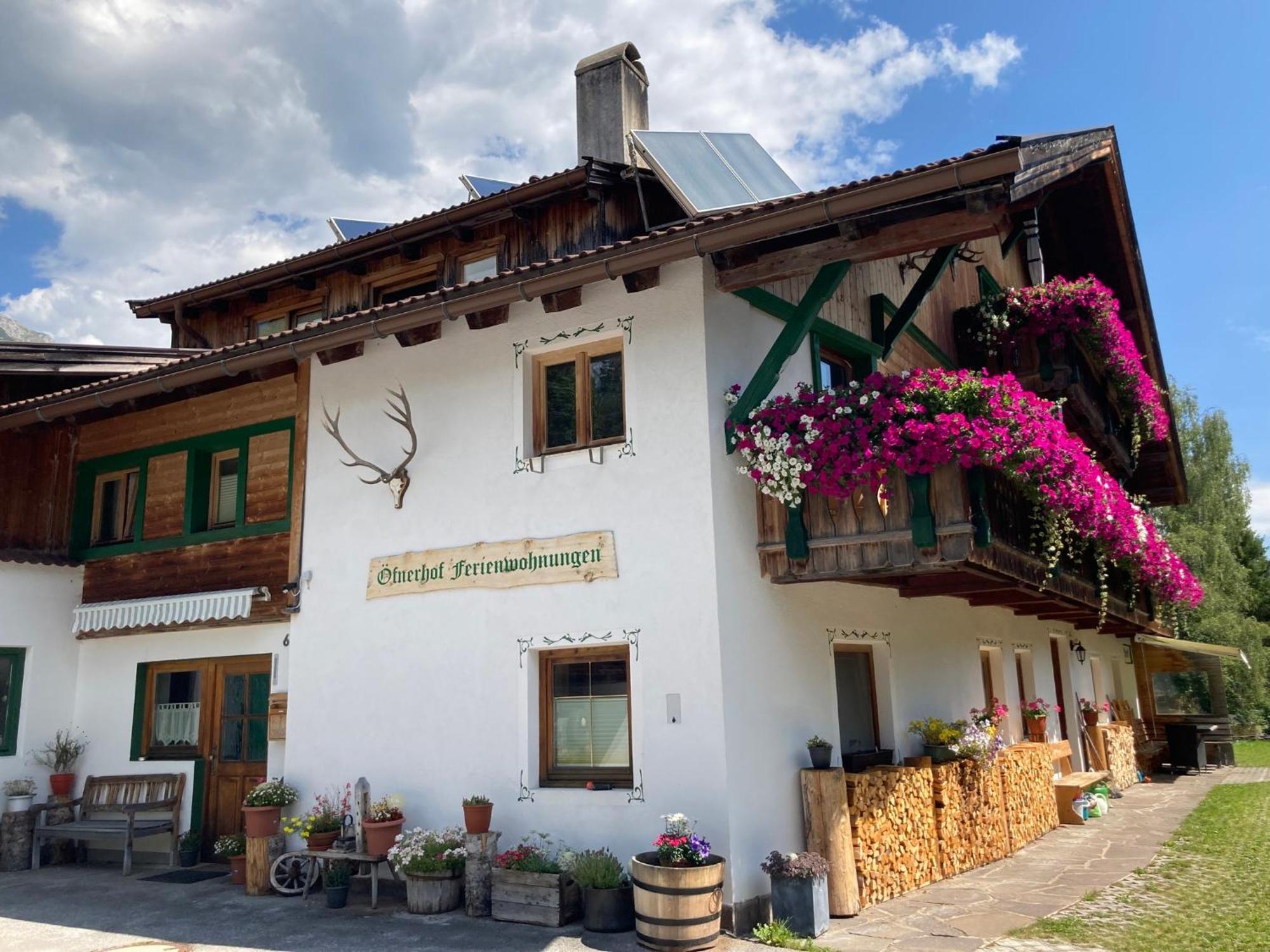 Oefnerhof Appartement Leutasch Buitenkant foto